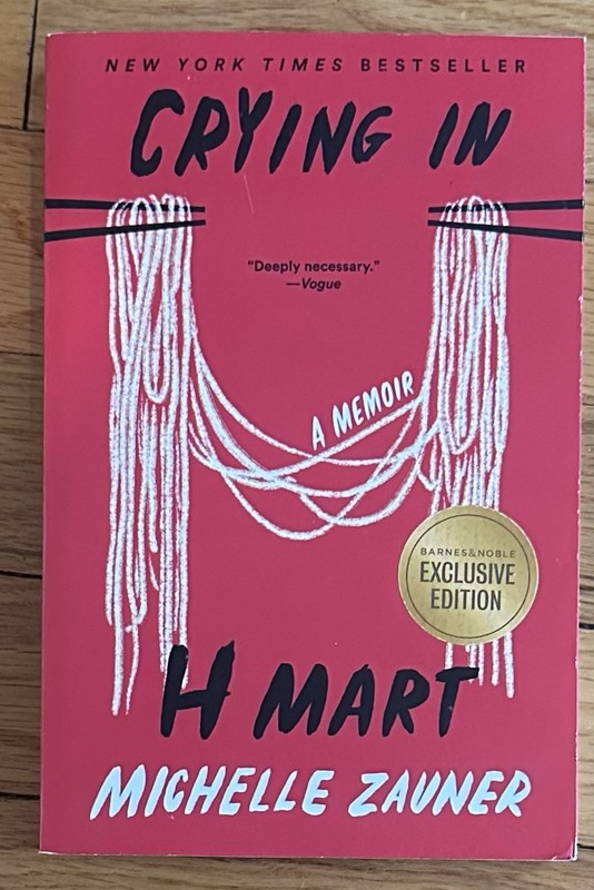 SIGNED MICHELLE ZAUNER Crying in H Mart by 1st/1st 2023 B&N Exclusive PB gallery