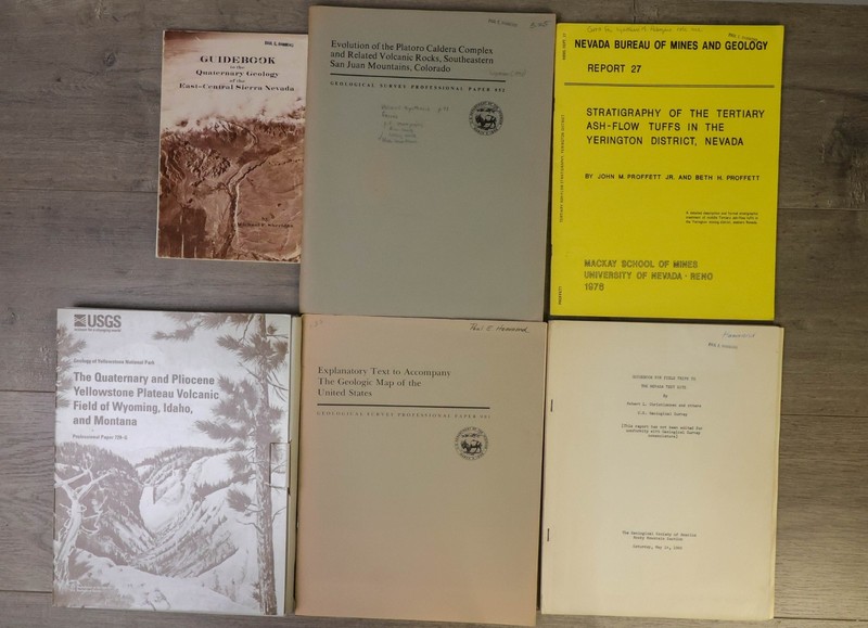 Lot 28 USGS Geology Volcanology Guidebooks Maps Reports GUC gallery