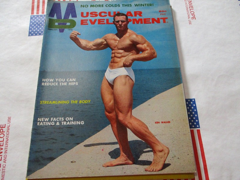 Muscular Development Magazine February 1970 Vol 7 No. 2 – Ken Waller Cover Shot