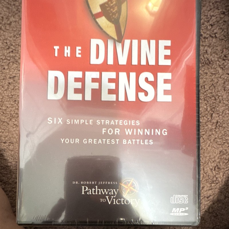 Robert Jeffress The Divine Defense Six Strategies Audiobook MP3 CD 2017