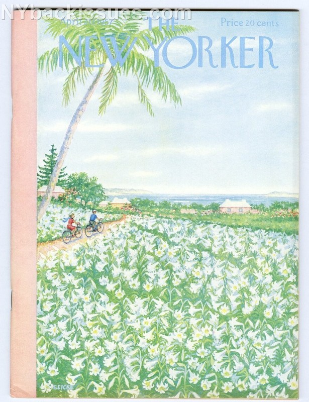 New Yorker magazine April 20 1957 Eudora Welty H.F Ellis Dean Doner VF