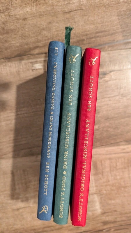 Ben Schott’s Miscellany Box-Set ~ Humorous Reference, Trivia «Curiosity Cabinet»
