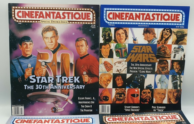 CINEFANTASTIQUE : STAR WARS, JAMES BOND, STAR TREK, TWELVE MONKEYS SET gallery