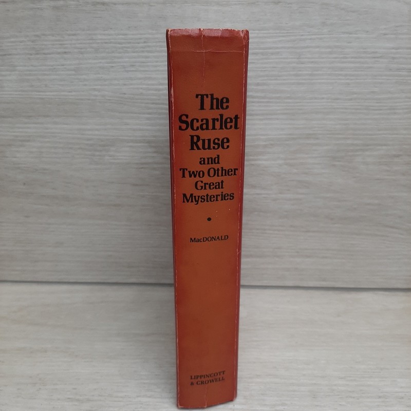 The Scarlet Ruse John D. MacDonald 1973 Mystery Lippincott