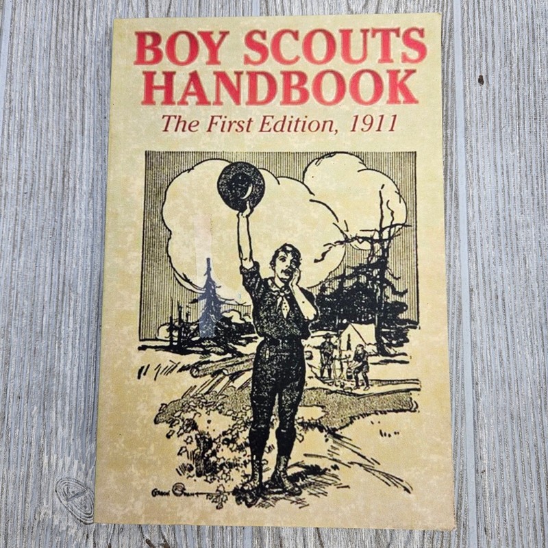 Boy Scouts Handbook The First Edition 1911 Reprint Dead Authors Society