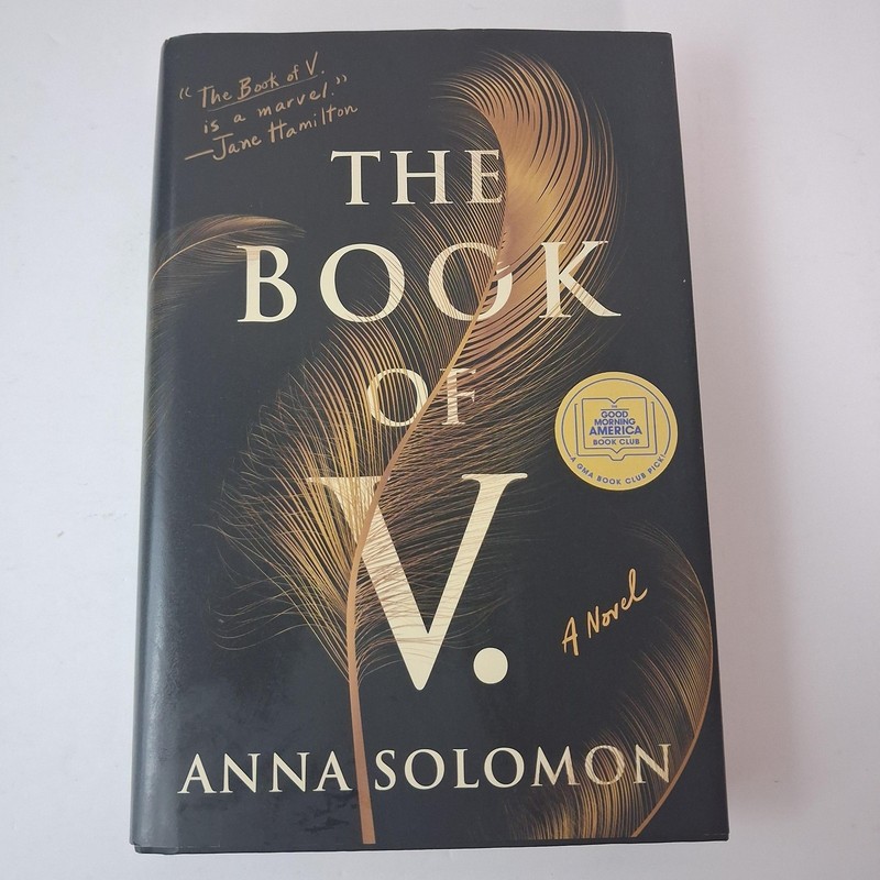 The Book Of V Anna Solomon Henry Holt And Company Black HC DJ First Edition 2020