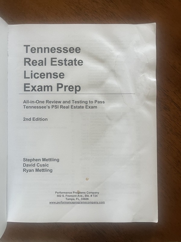 Tennessee Real Estate License Exam Prep gallery