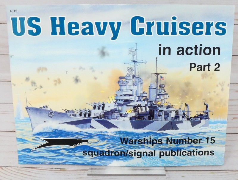 Squadron Signal, In Action Book 4014 & 4015, US Heavy Cruisers Part 1 & 2 gallery