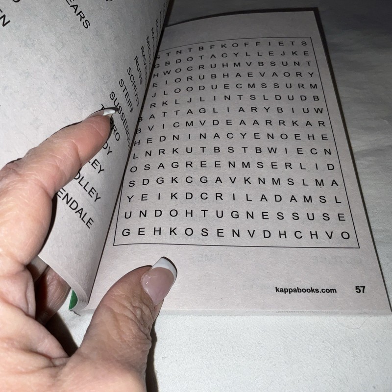 KAPPA Word-Find Pocket Puzzle Volume 252 Pages 129 W/ 58 Puzzles Large Print NEW gallery