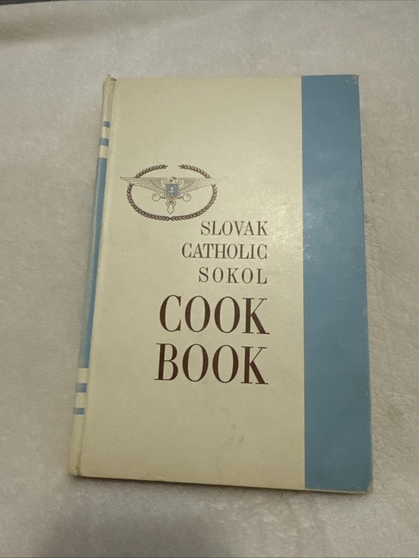 Vintage Slovak Catholic Sokol Cook Book Passaic, NJ 1964- 271 Pages