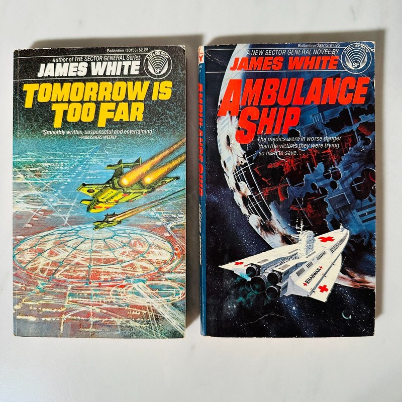 James White – Lot of 2 Paperback Novels – Vintage Science Fiction