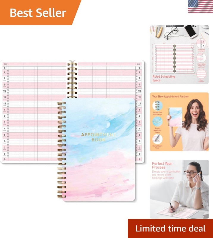 Comprehensive 2026 Appointment Organizer with Thick Pages – Maximize Scheduling