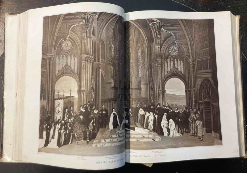 Le Theatre Illustrated Bimonthly Review 1906-1907 Hardcover First Edition gallery