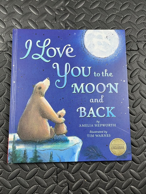 I Love You to the Moon and Back – Board book By Amelia Hepworth – VERY GOOD