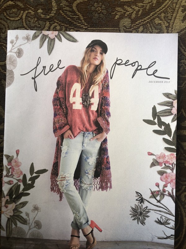 FREE PEOPLE RARE 2012 December Catalog 35 pages