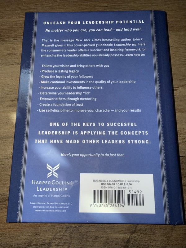 Leadership 101 by John C. Maxwell - Hardcover gallery
