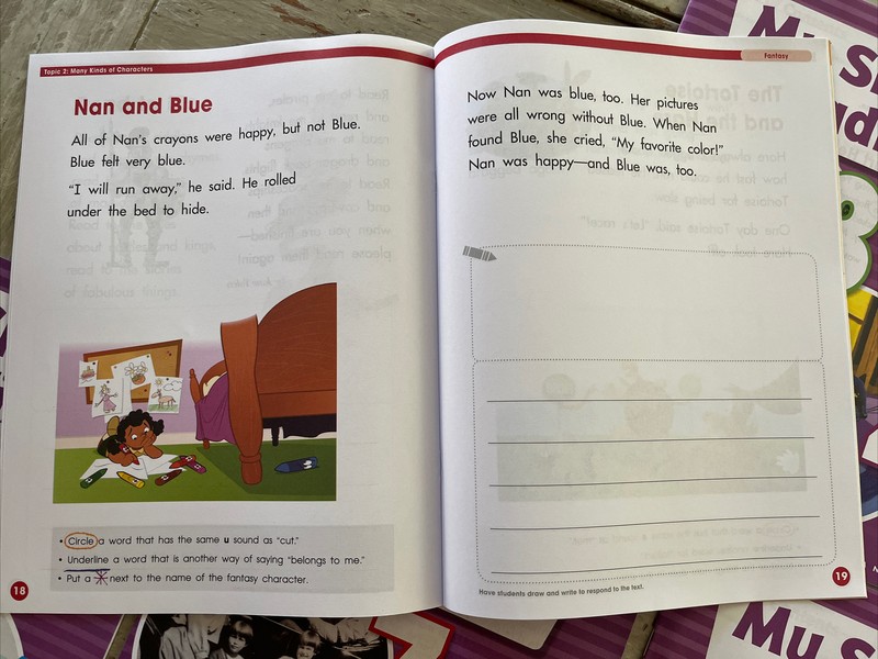 Benchmark Advance Gr. 1 My Shared Readings, Units 1-10, 5 Volumes Per Set NEW gallery