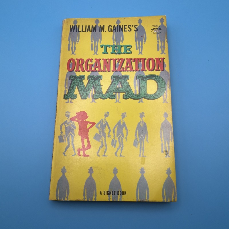MAD Magazine Paperback Book: THE ORGANIZATION MAD 1960 Signet