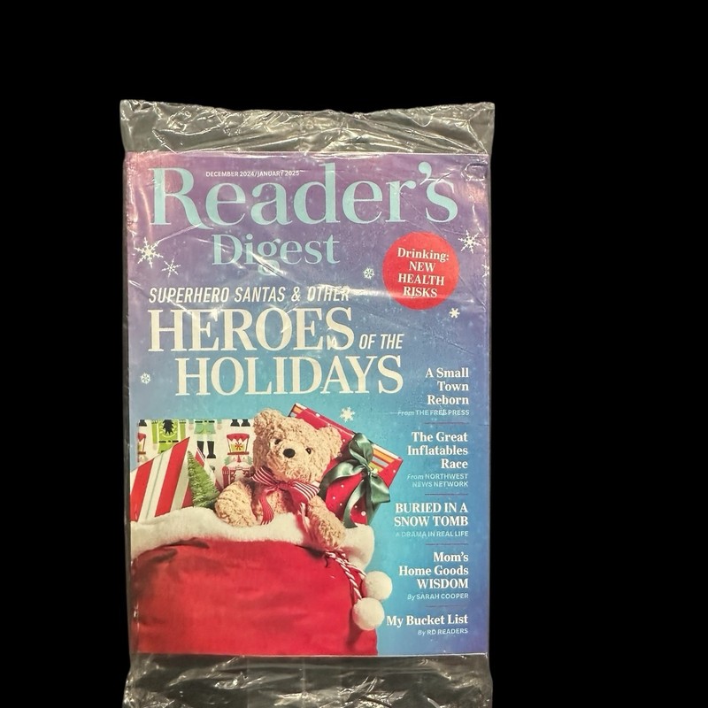 Reader’s Digest Mag DEC 2024 / JAN 2025 – 1 NEW SEALED DECEMBER / JANUARY ISSUE