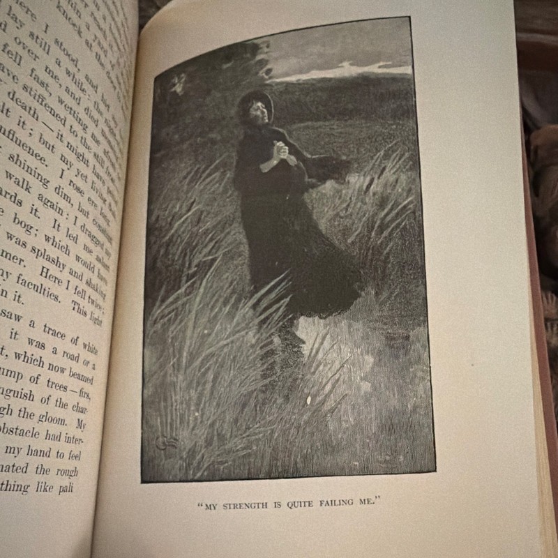 Jane Eyre by Charlotte Brontë Hardcover Illustrated Signed/Inscribed 1918 gallery