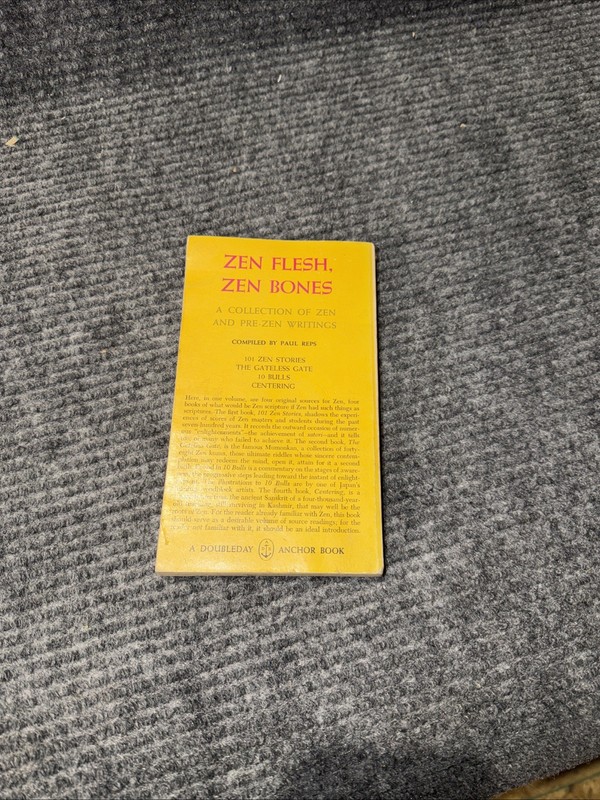 Zen Flesh, Zen Bones Compiled by Paul Reps Anchor Books Paperback gallery