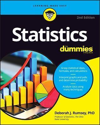 Statistics For Dummies (For Dummies (Math & Science)) – Rumsey, Deborah J.