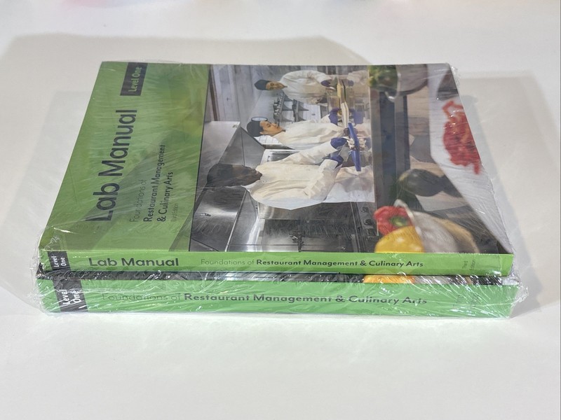 Foundations Of Restaurant Management & Culinary Arts Level 1 3rd Edition + LAB
