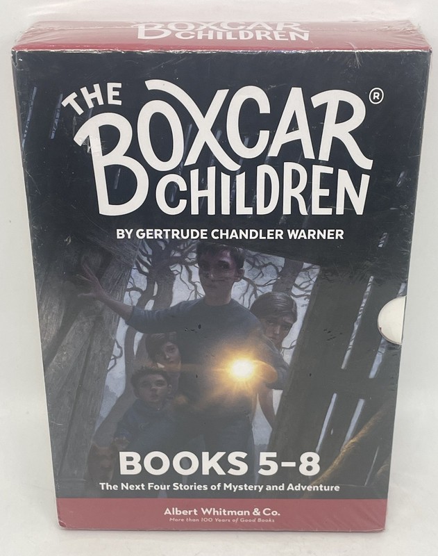 The Boxcar Children Mysteries Books 5-8 by Gertrude Chandler Warner *NEW SEALED*