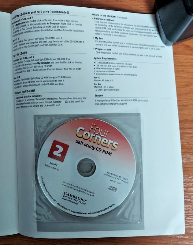 Four Corners Full Contact Level 2 by Jack C. Richards David Bohlke CD with Video gallery