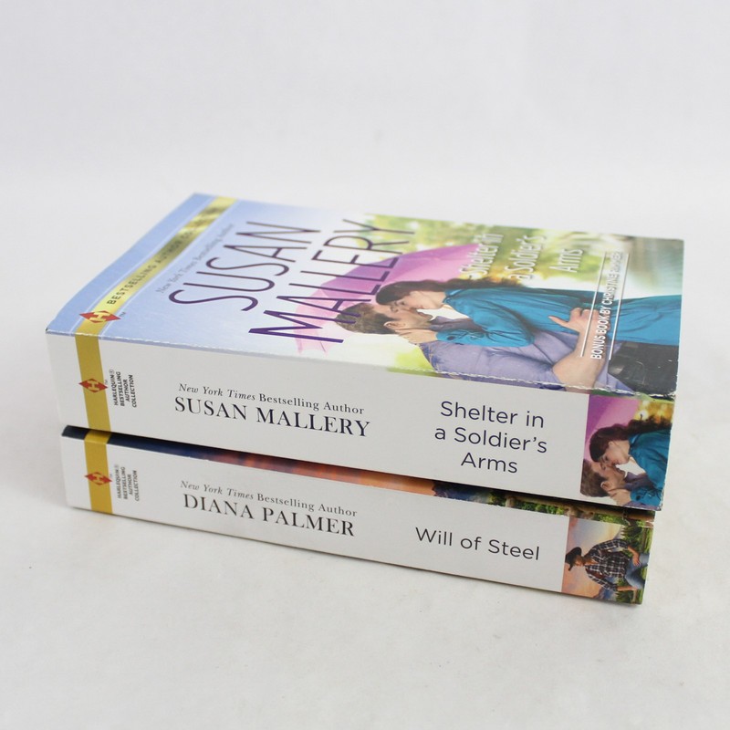 Lot Of 2 Harlequin Bestselling Author Collection Susan Mallery Diana Palmer PB gallery