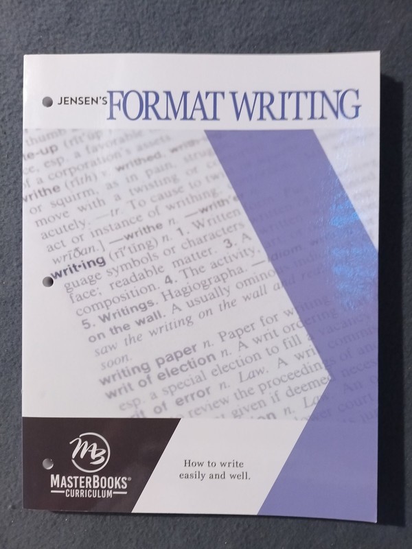 JENSEN’S FORMAT WRITING Jensen Textbook Language Arts Paperback Study Guide