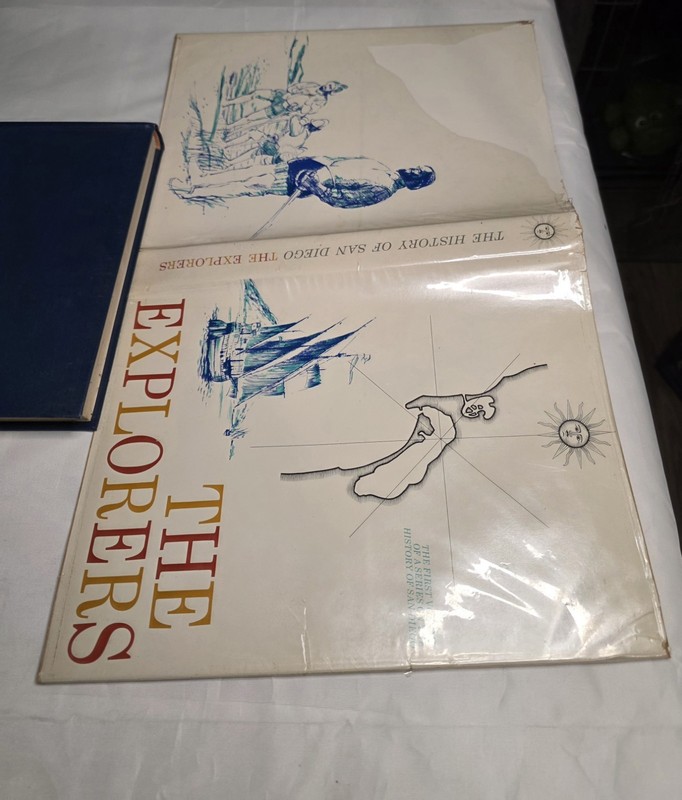 1960 THE HISTORY OF SAN DIEGO THE EXPLORERS 1ST ED. By RICHARD POURADE gallery
