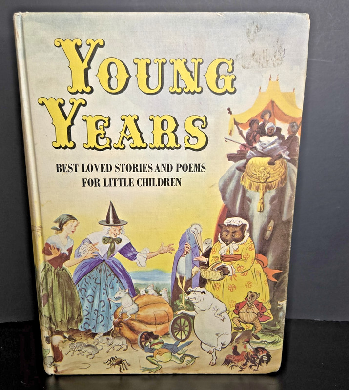 Young Years Best Loved Stories and Poems for Little Children Book Vintage 1971