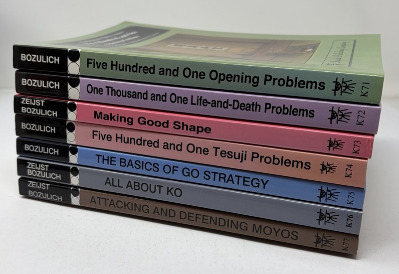 Mastering Basics Vols. 1 – 7 Bozulich Go Game Strategy Books Problems Tesuji Ko