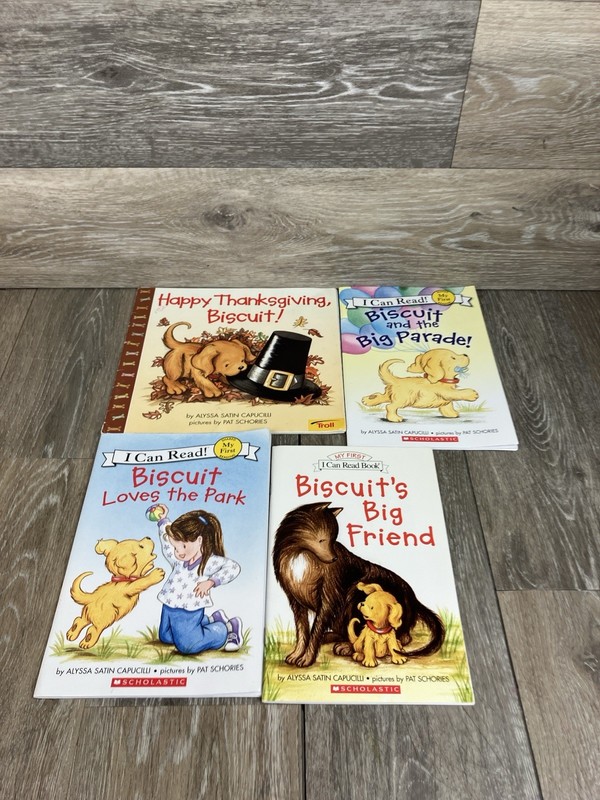 Biscuit By Alyssa Satin Capucilli Softcover Book Lot Of 4