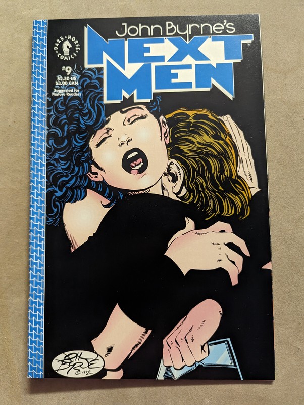 John Byrne’s Next Men #9 Dark Horse Comics, 1992