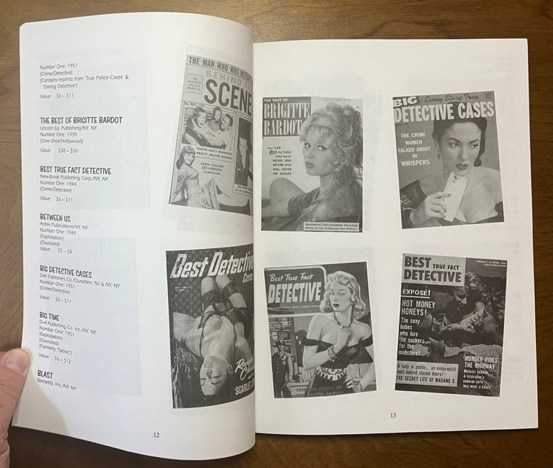 llustrated Price Guide to Cult Magazines 1945-69 by Alan Betrock paperback gallery