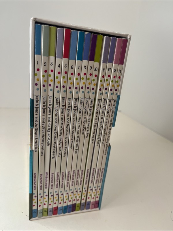 Junie B. Jones Box Set --Collection 1-- Books 1-14, NO Puzzle Book Barbara Park gallery