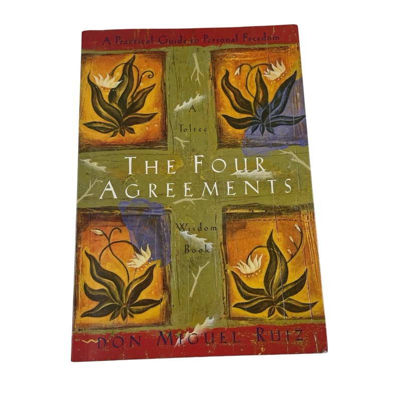 The Four Agreements Signed Book Don Miguel Ruiz Autographed Paperback