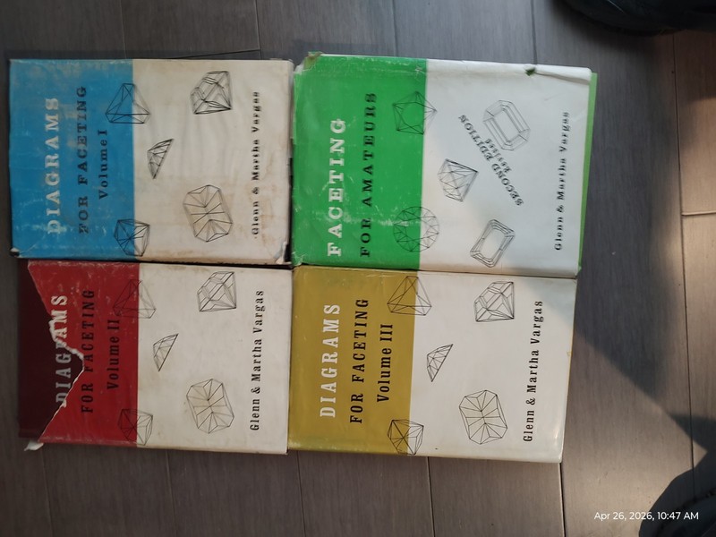 Diagrams for Faceting Volumes 1,2,and3 Plus faceting for Amateurs