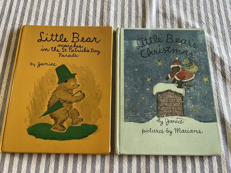Lot Of Two Little Bear Books, Janice, St. Patrick’s, Christmas, V Children’s