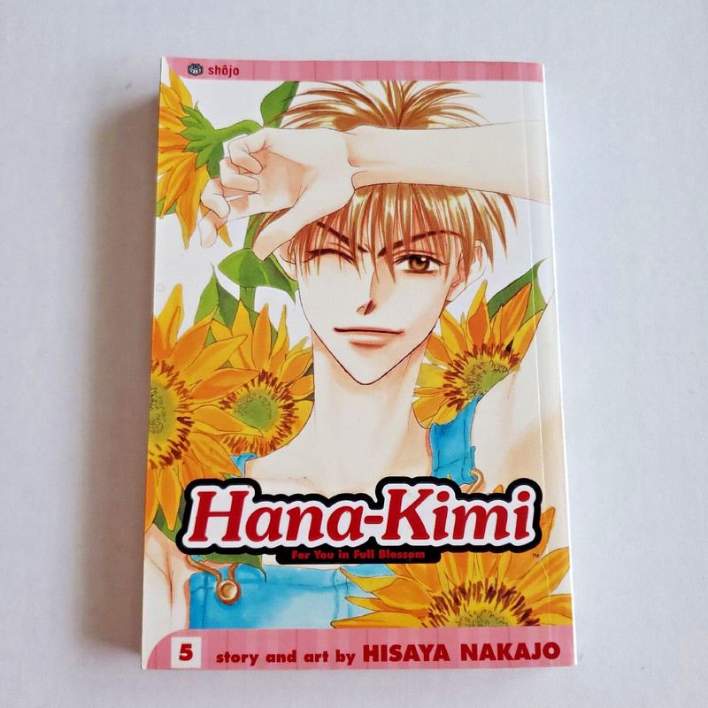 Hana-Kimi Volume 5 For You in Full Blossom English Manga Paperback Hisaya Nakajo