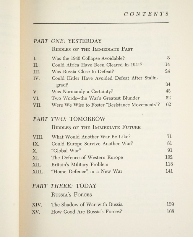 Defence of the West by B. H. Liddell Hart William Morrow & Co. ©1950 1st/1st gallery