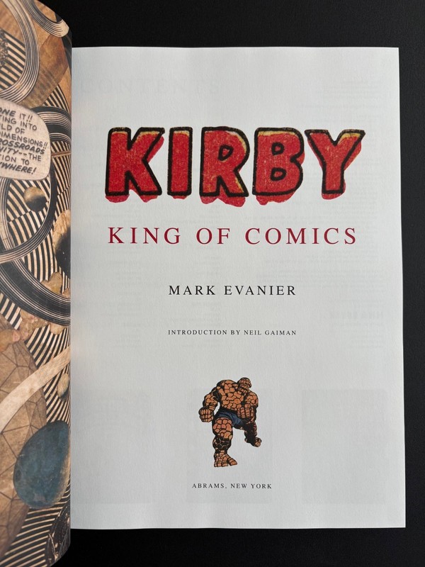 KIRBY: KING OF COMICS by MARK EVANIER (2008) OVERSIZED Hardback with DJ (NEW) gallery