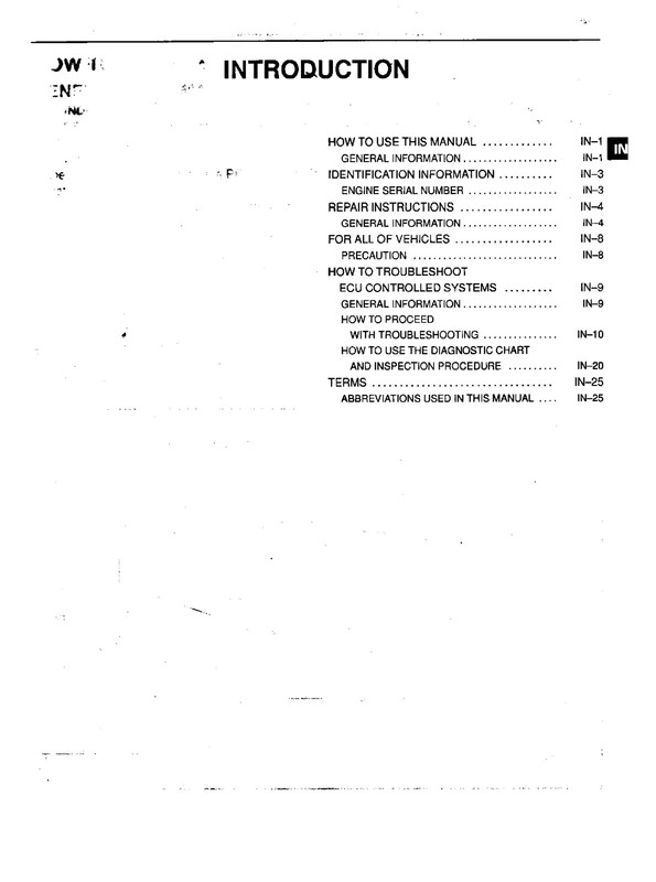 TOYOTA 1KZ-TE Engine Repair Manual 1999 - STEEL WIRE BOUND - PROTECTIVE COVERS gallery