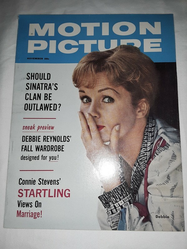Motion Picture Nov 1961 Sandra Dee Debbie Reynolds Connie Stevens Dolores Hart