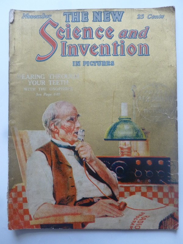 Hugo Gernsback [Editor] – SCIENCE AND INVENTION Nov 1923 – Ray Cummings