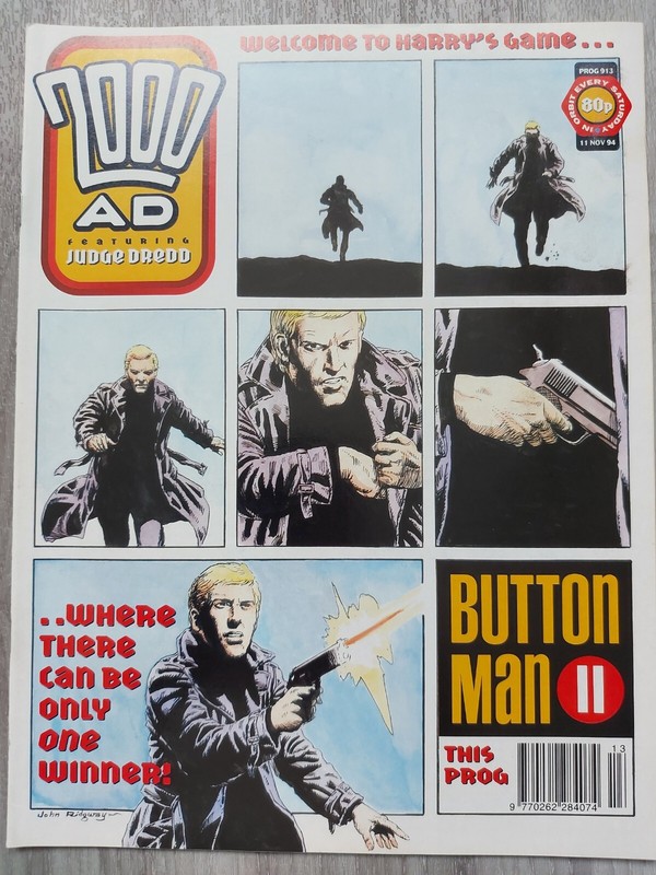 2000 AD Comic PROG 913 Date 11/11/1994 UK Fleetway Comics 2000AD