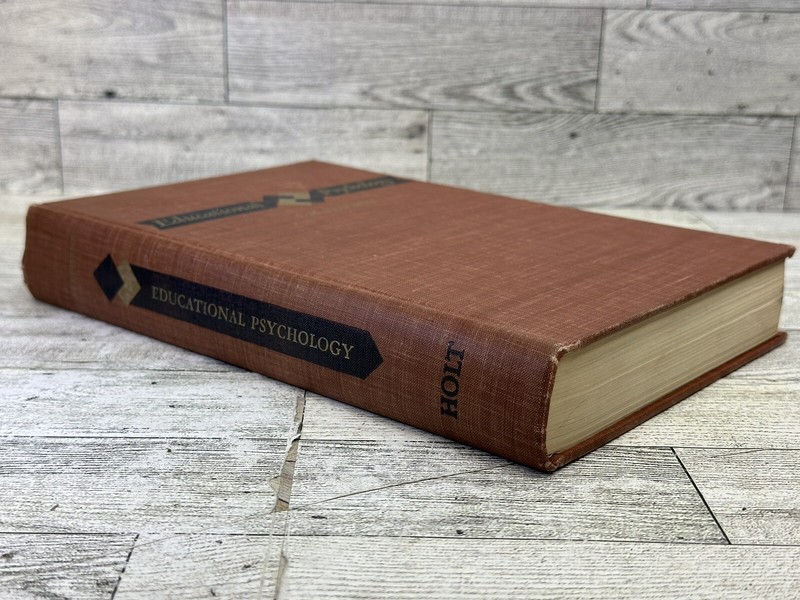 Educational Psychology Hardback J. M. Stephens 1951 Henry Holt and Company gallery
