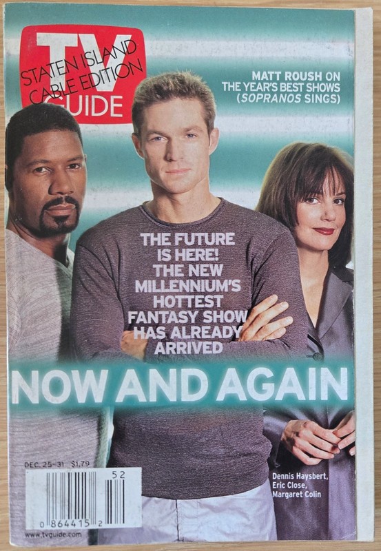 TV Guide 12/25/99 Stars of «Now and Again,» Nancy Kerrigan, Tonya Harding